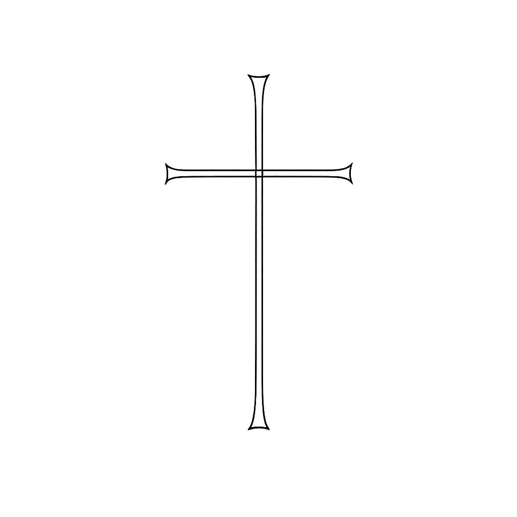 Thin-Line Cross