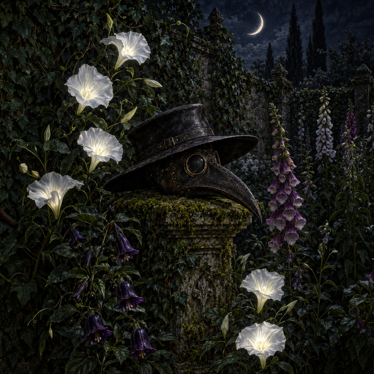 The Plague Doctor's Garden — Crewneck Sweatshirt