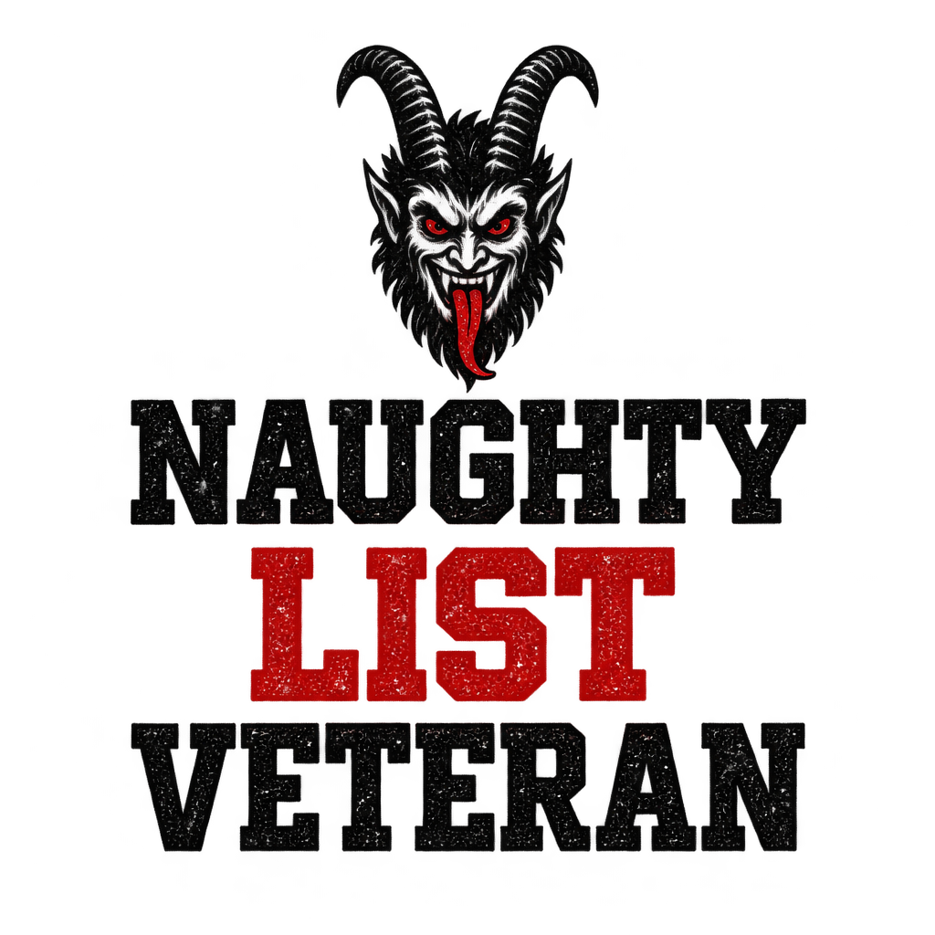 Naughty List Veteran — Insulated Tumbler