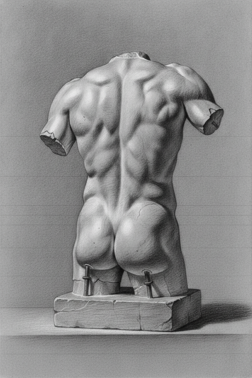Plate IV. The Belvedere Torso