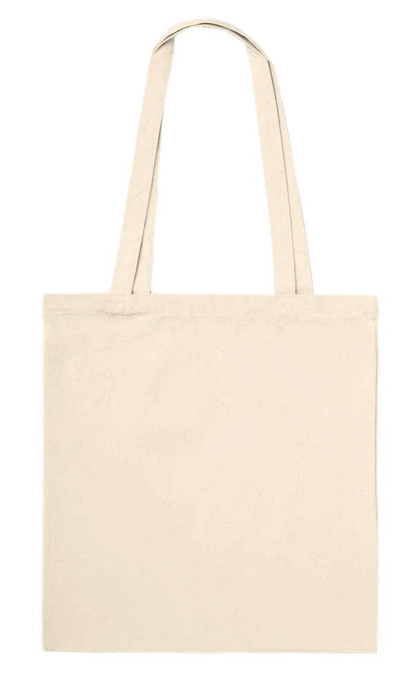 The Last Gate tote — Natural (blank garment colour reference)