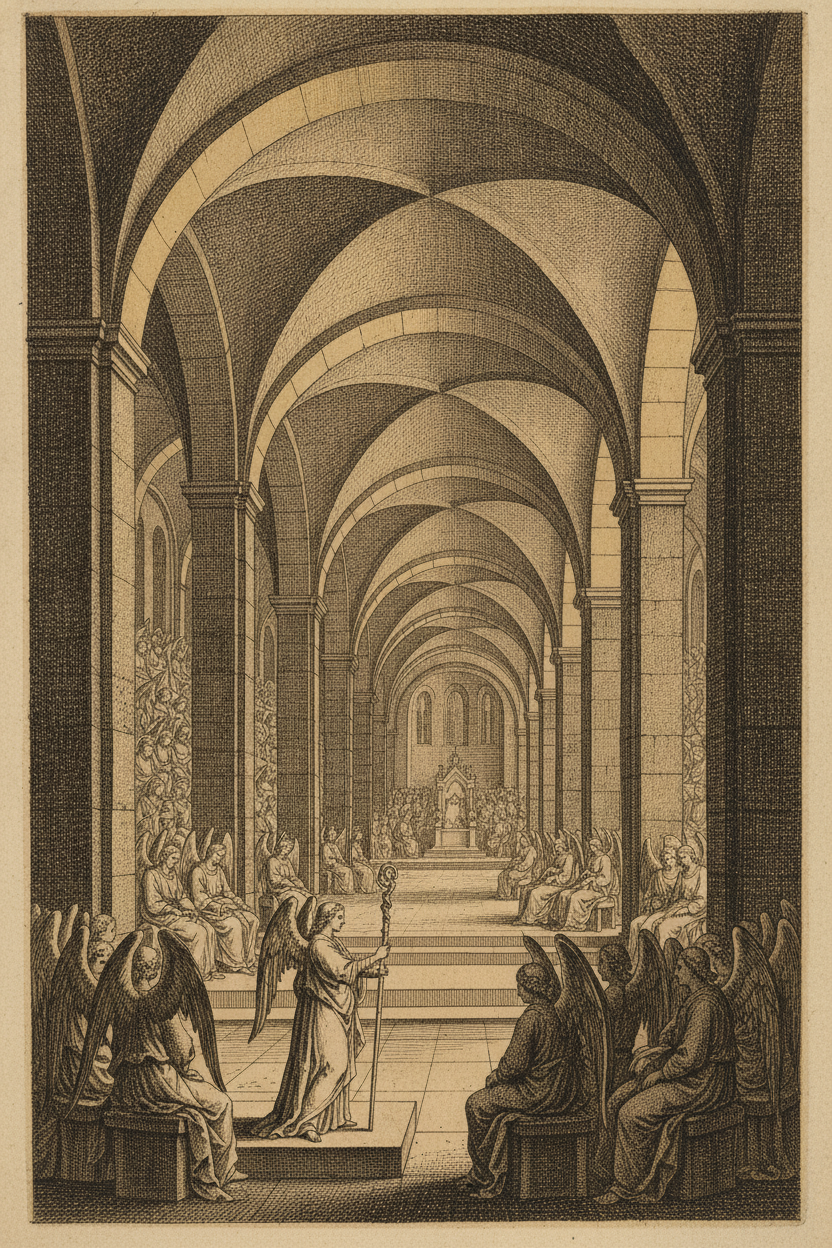 II. Pandemonium — after the manner of the Baroque printmakers