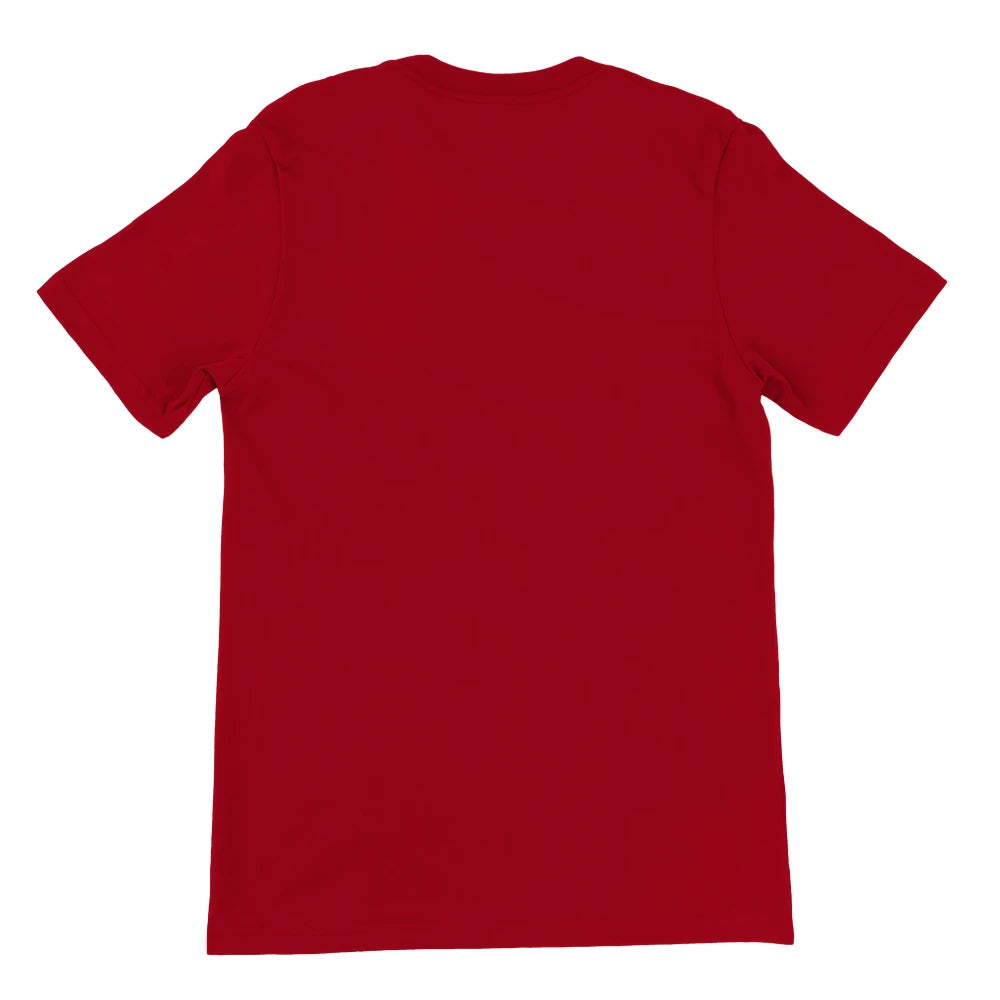 gelato-blank:t-shirt.crewneck.unisex.prm.bella-and-canvas.3001:red:back