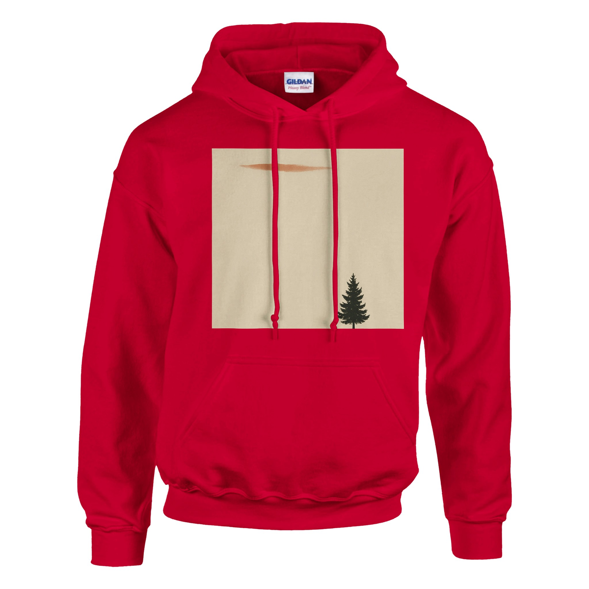 Single Pine, Big Sky Hoodie