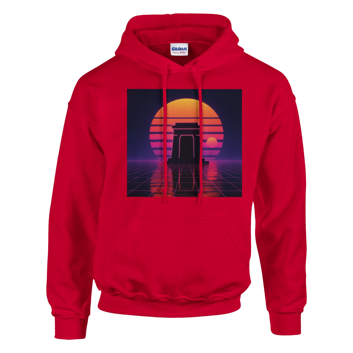 Synth Temple Hoodie