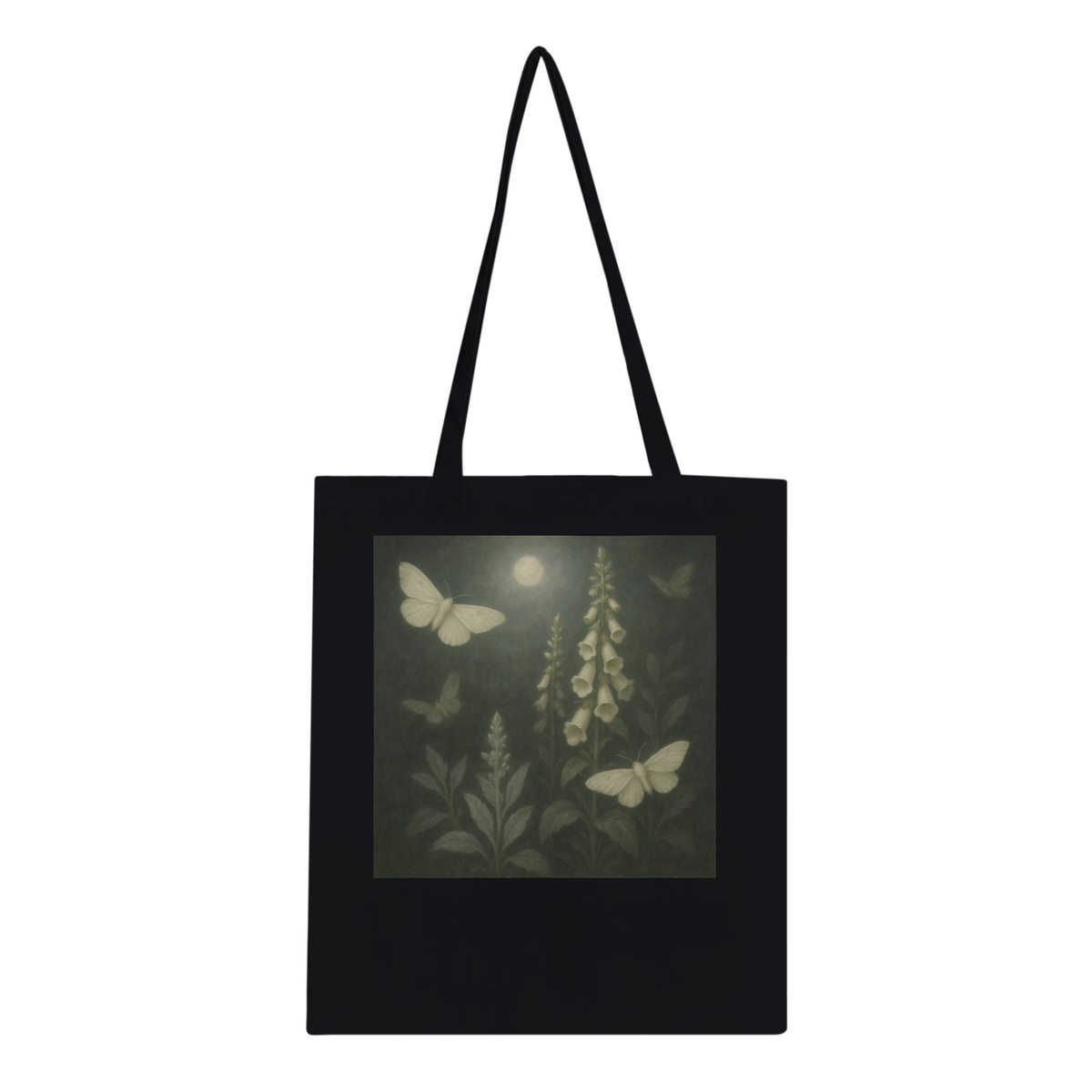 ivory-moth-garden-tote black (gelato render)