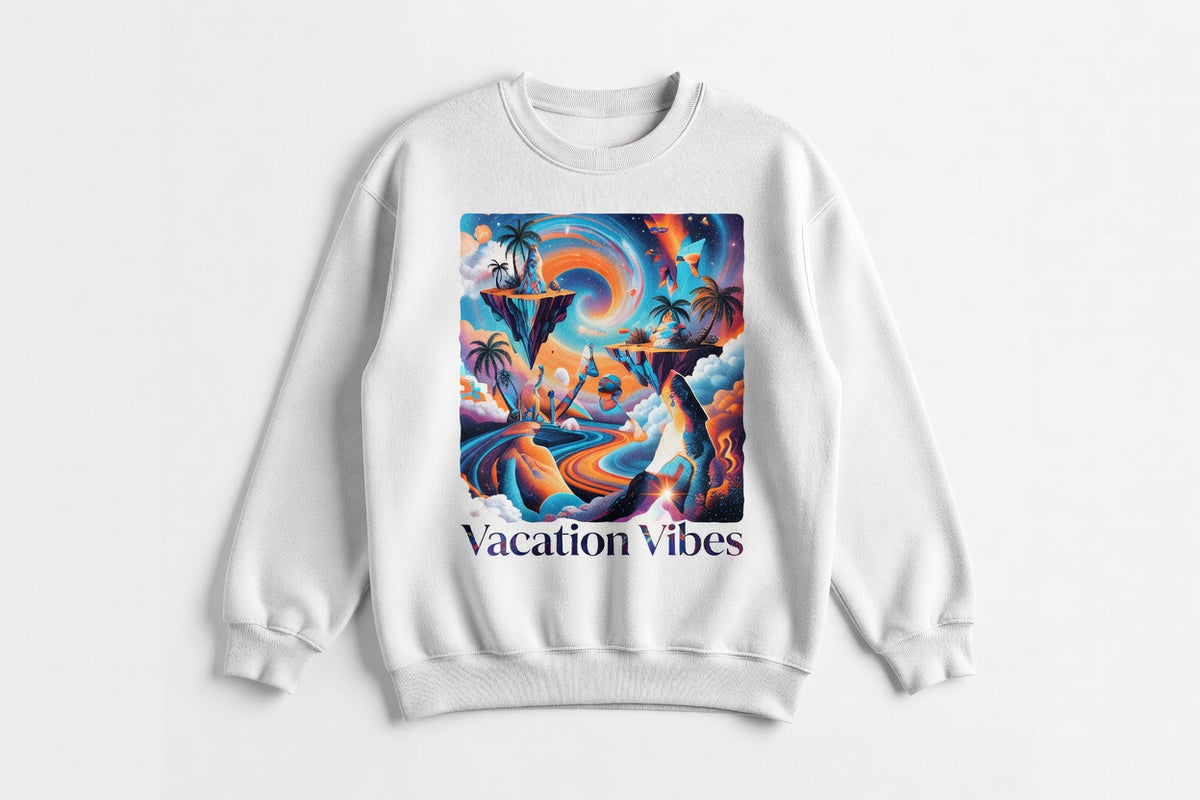 Vacation Vibes — Crewneck Sweatshirt