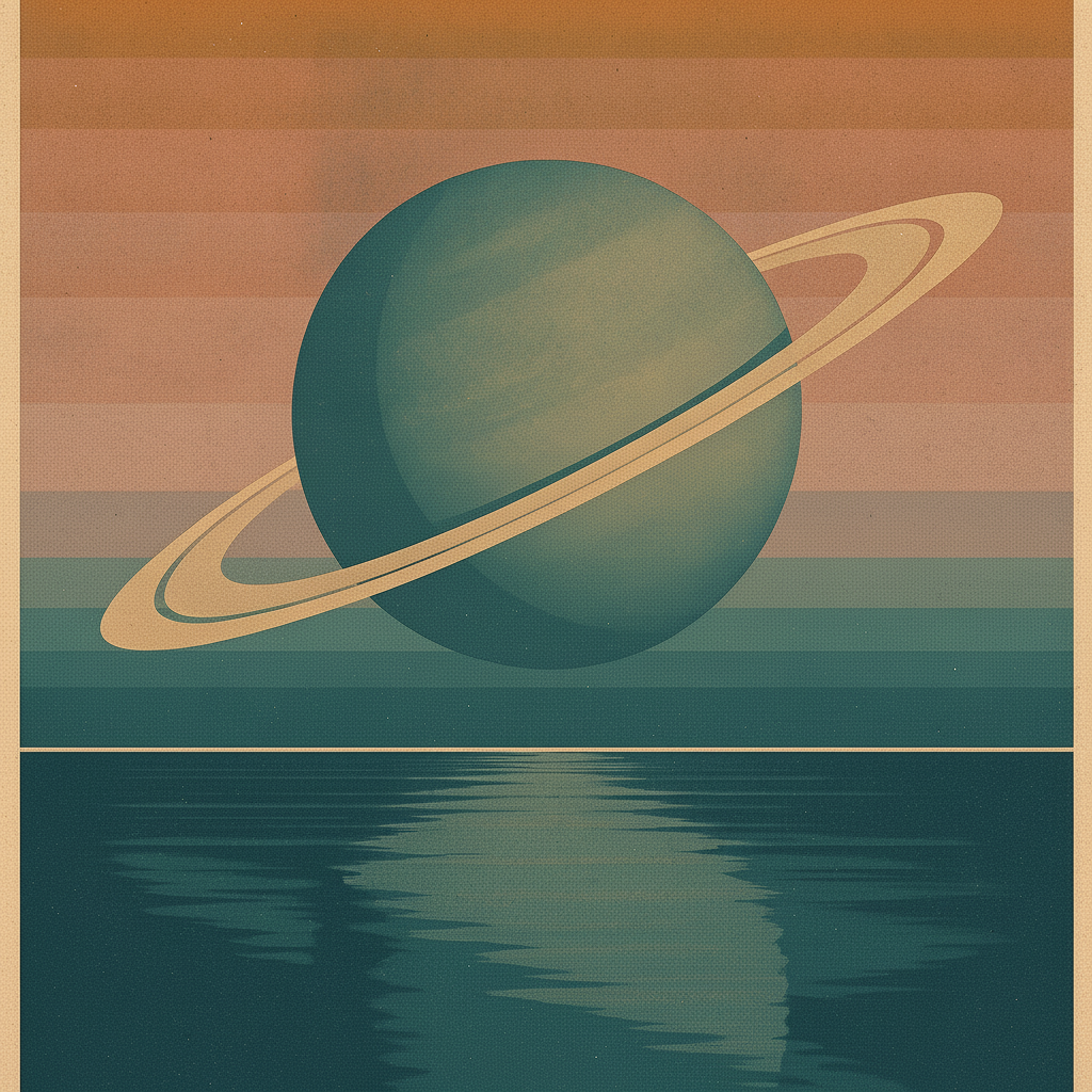 Ringed Sunrise Tote — artwork