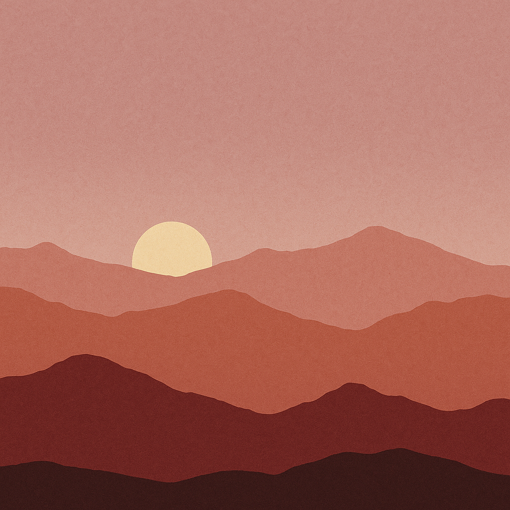 Oxblood Dusk — design