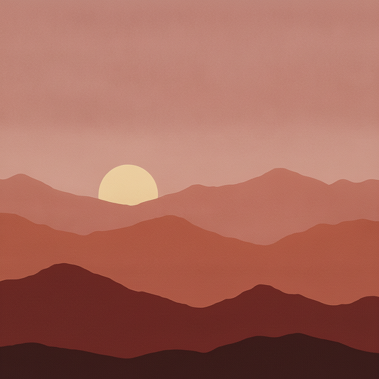 Oxblood Dusk — Tank Top