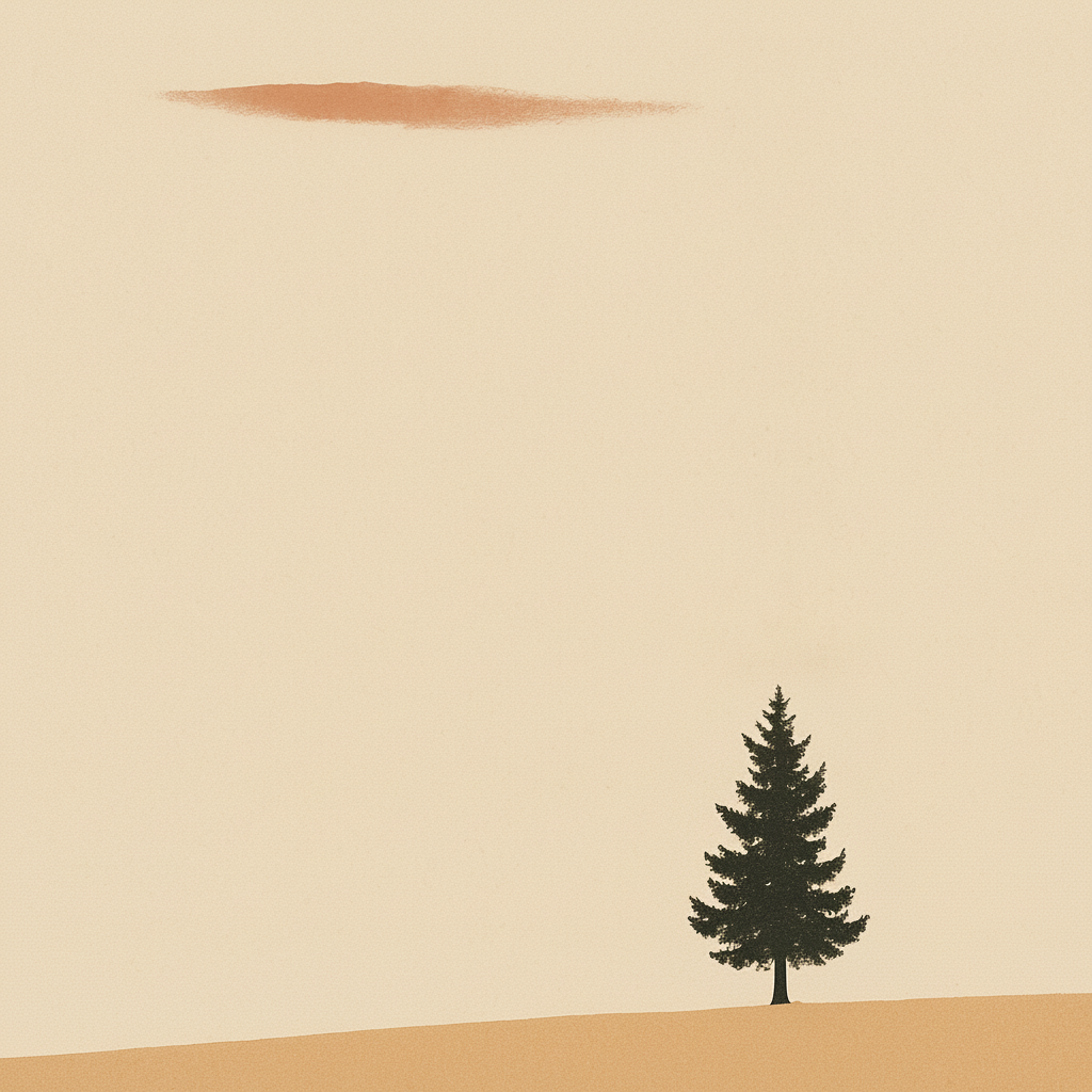 Single Pine, Big Sky Hoodie