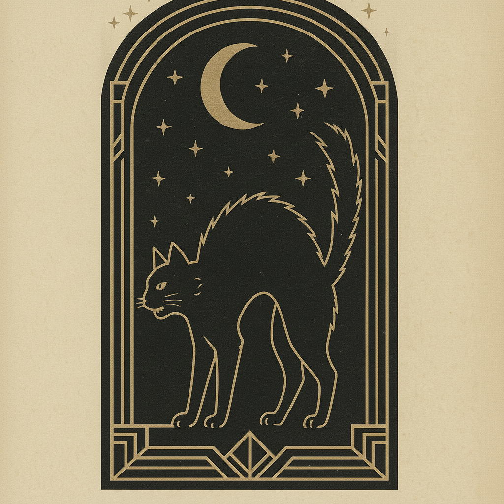 Vintage Cat Arch — Tank Top