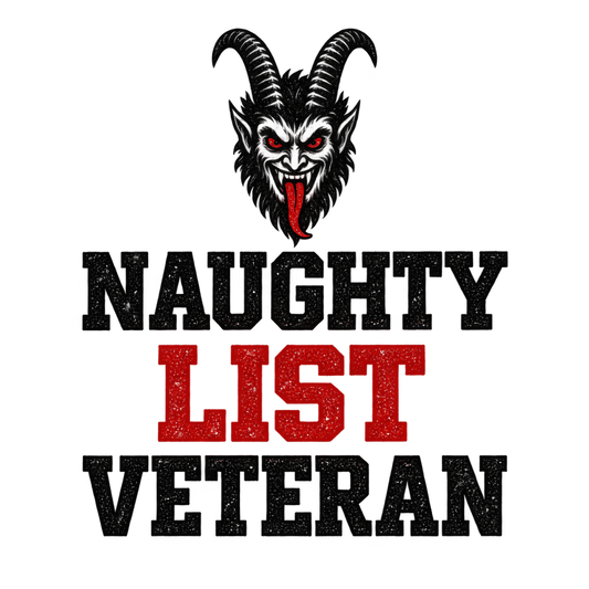 Naughty List Veteran — Tank Top