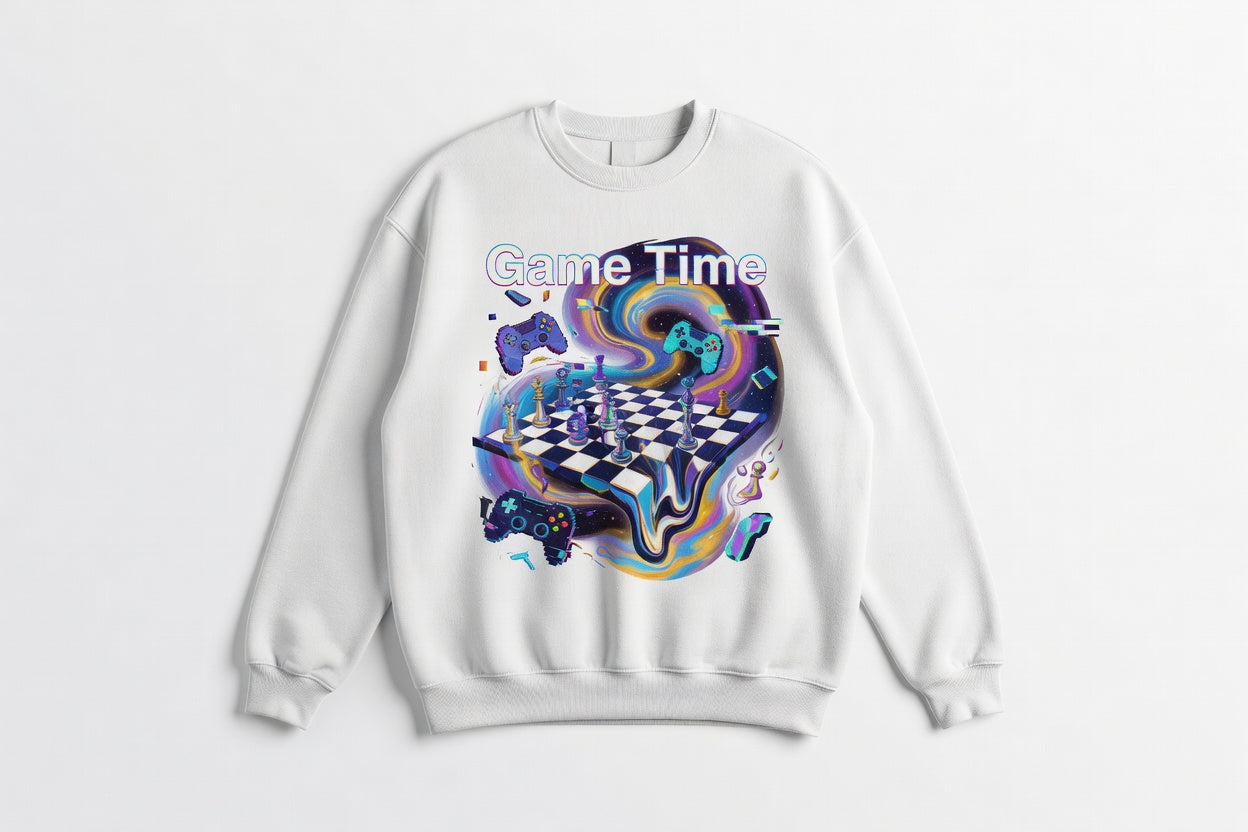 Game Time — Crewneck Sweatshirt