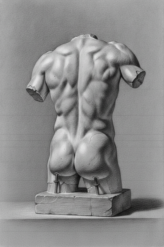 Plate IV. The Belvedere Torso