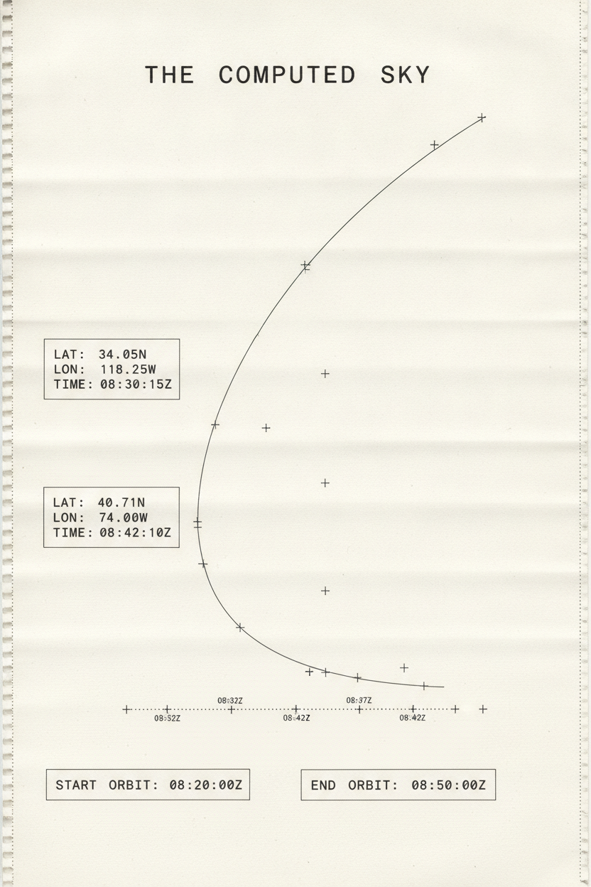 V. The Computed Sky, c. 1970s