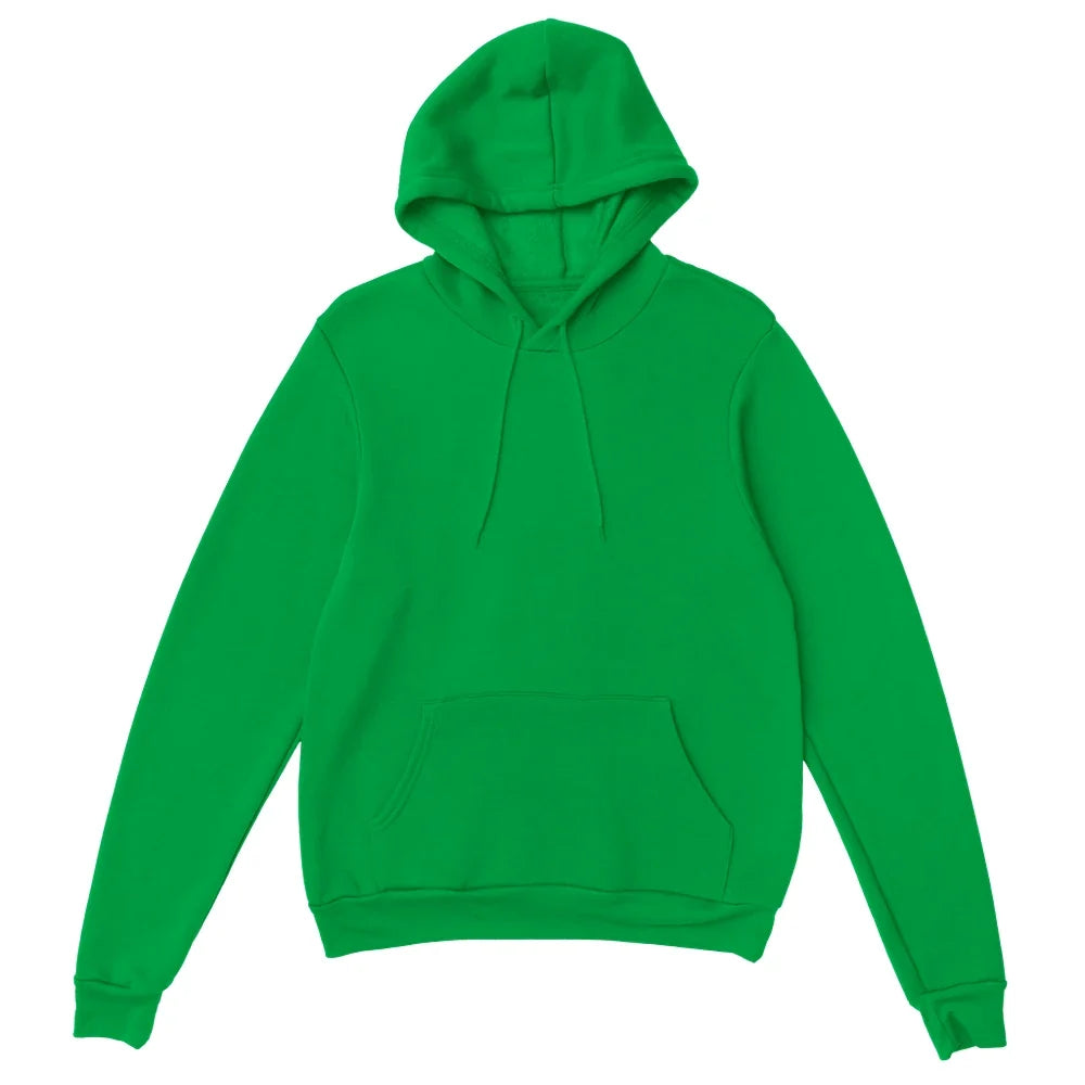 Green hoodie