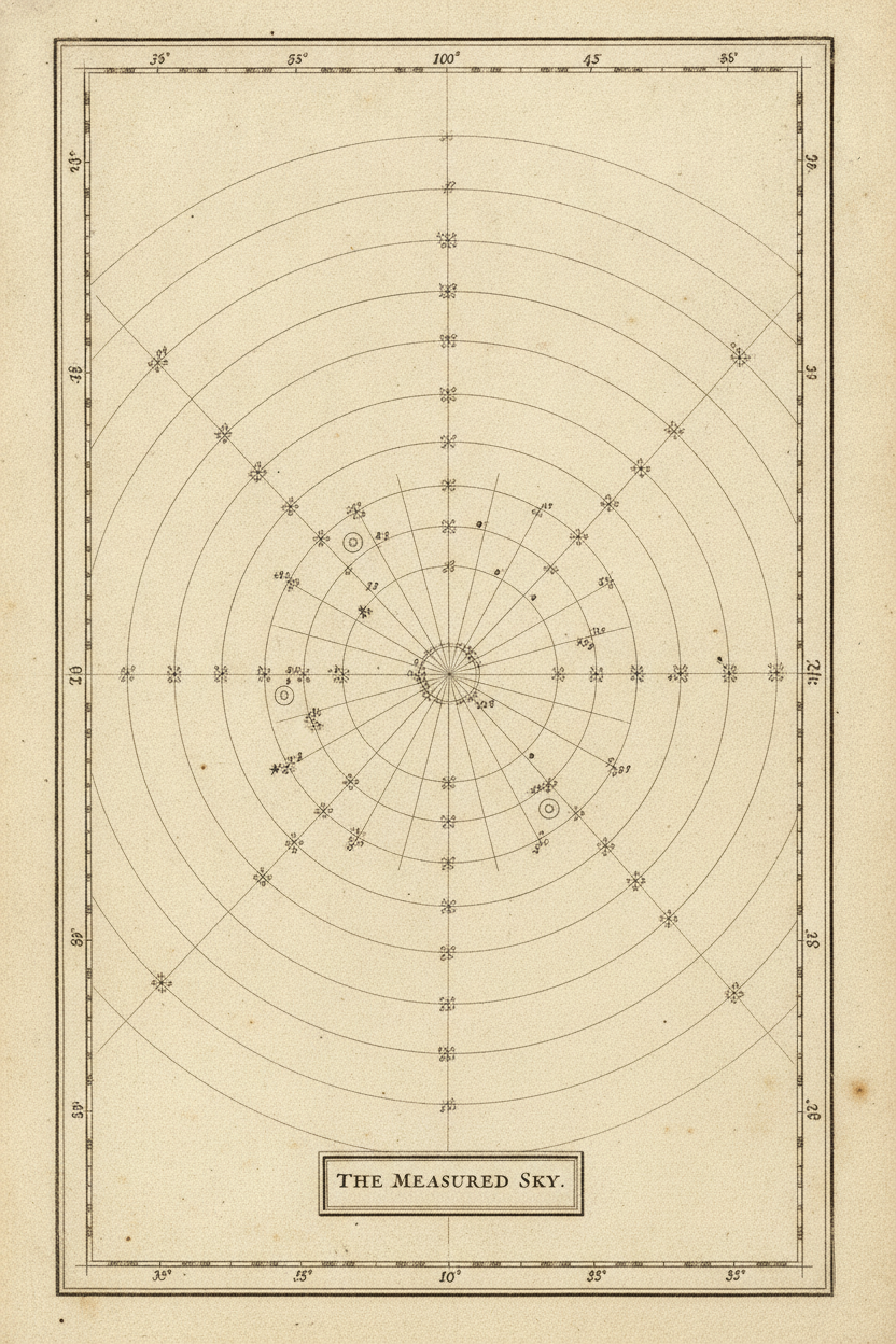 I. The Measured Sky
