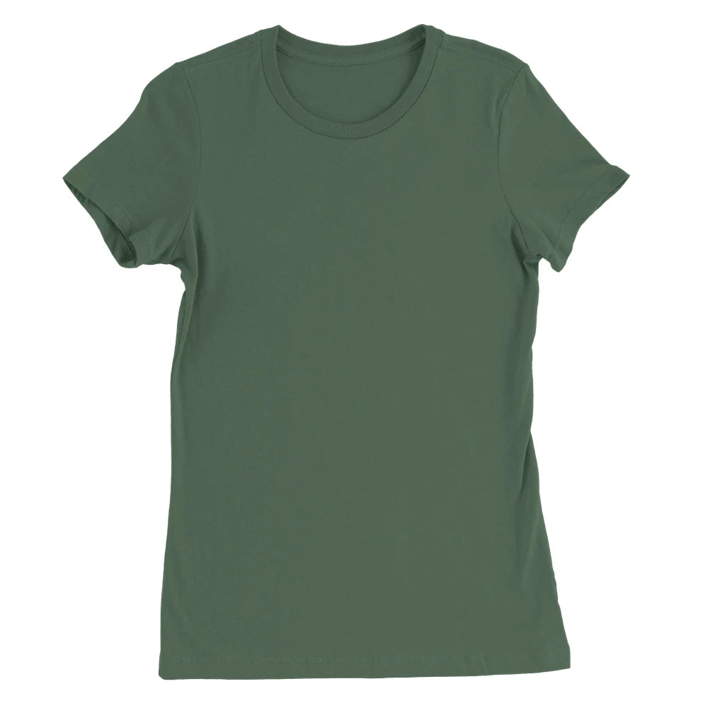 gelato-blank:t-shirt.crewneck.womens.prm.bella-and-canvas.6004:military-green:front