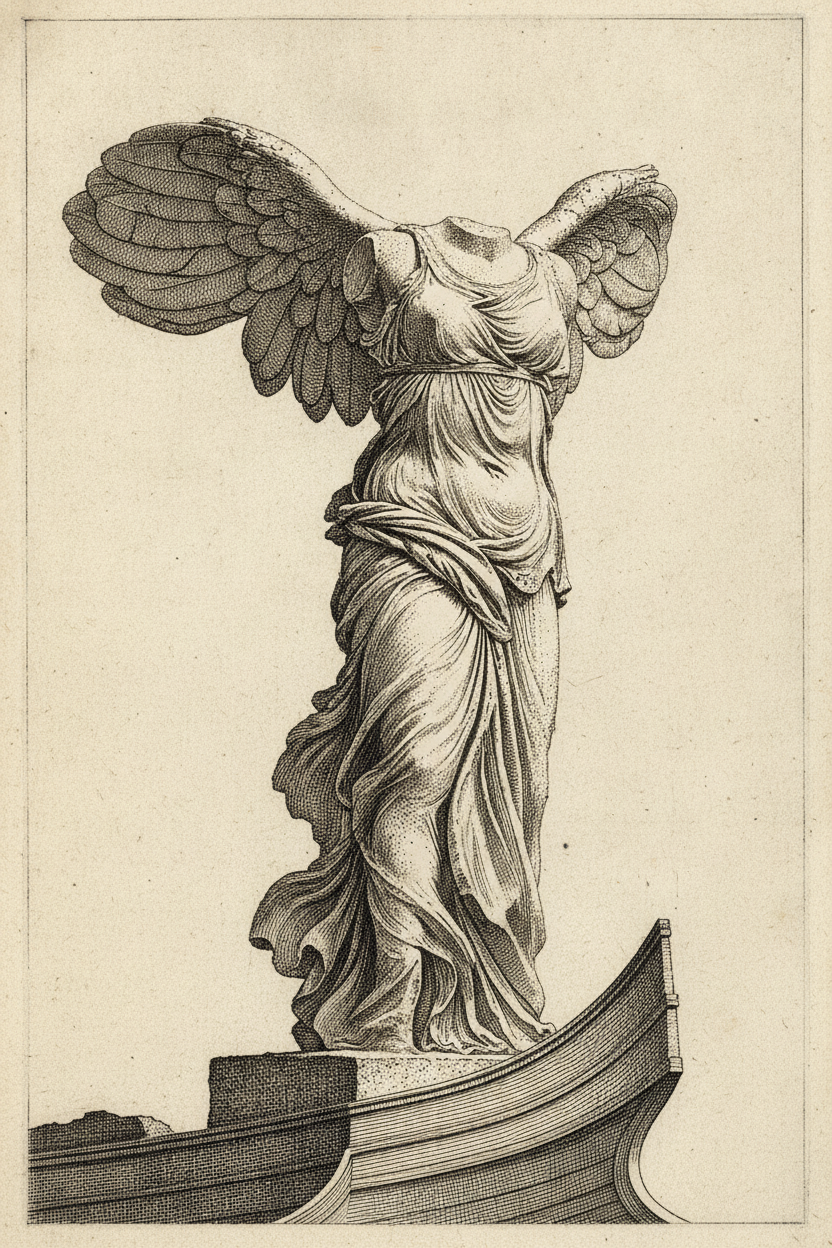Plate III. The Winged Victory of Samothrace