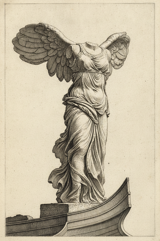 Plate III. The Winged Victory of Samothrace