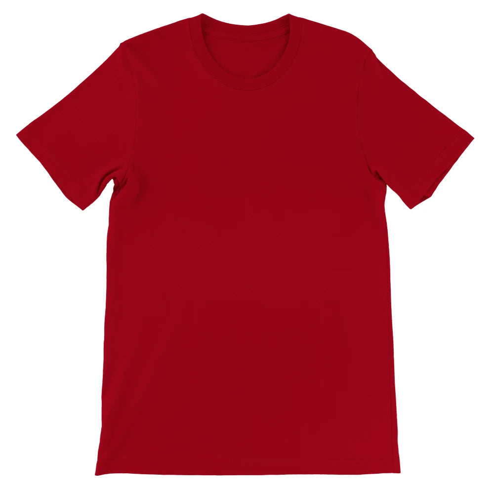 gelato-blank:t-shirt.crewneck.unisex.prm.bella-and-canvas.3001:red:front