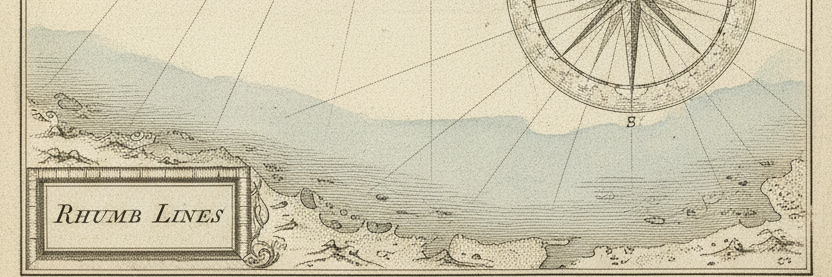 III. Rhumb Lines — detail