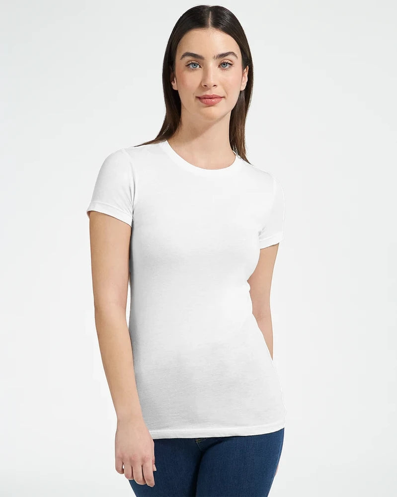 Premium Womens Crewneck T-shirt | Bella + Canvas