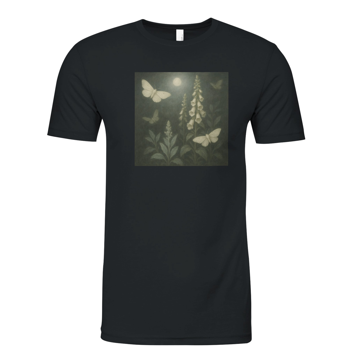 ivory-moth-garden-tee black (gelato render)