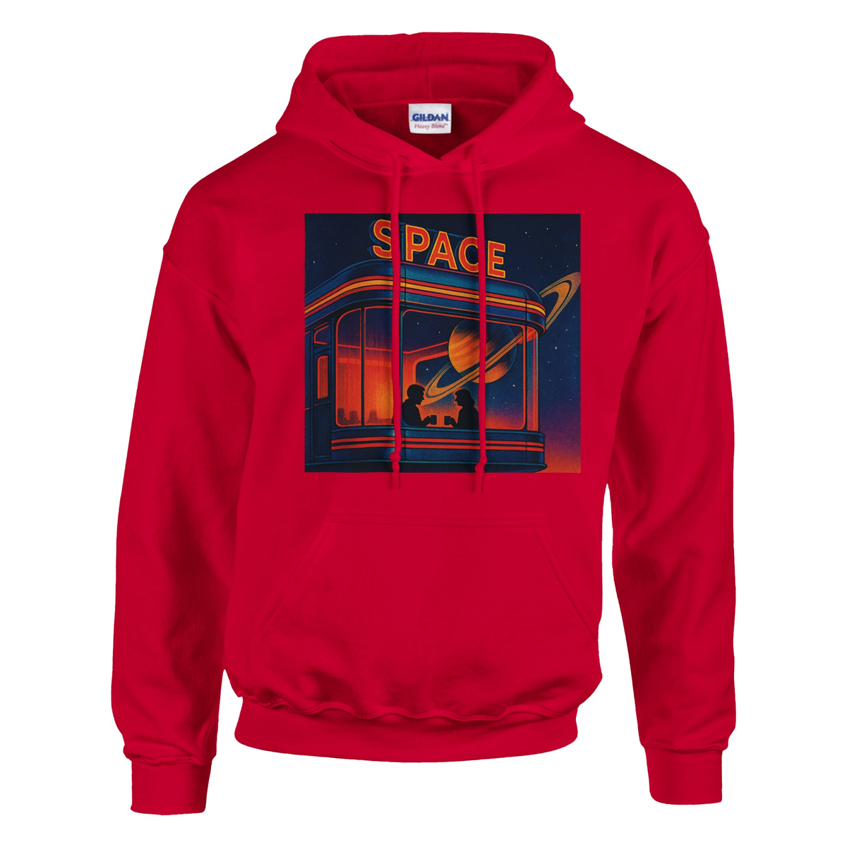 Space Diner at the Edge Hoodie