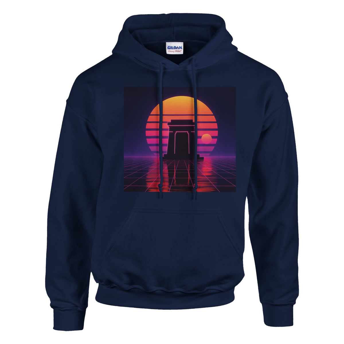 Synth Temple Hoodie