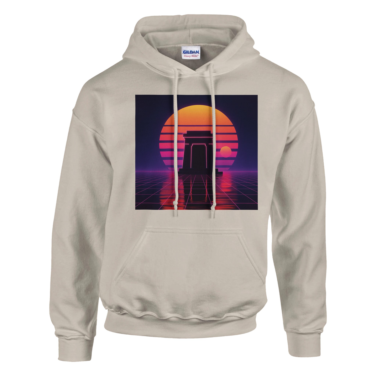 Synth Temple Hoodie