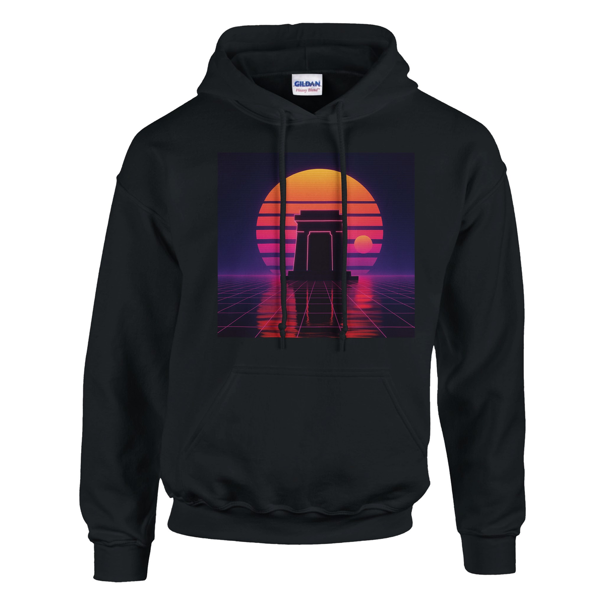 Synth Temple Hoodie