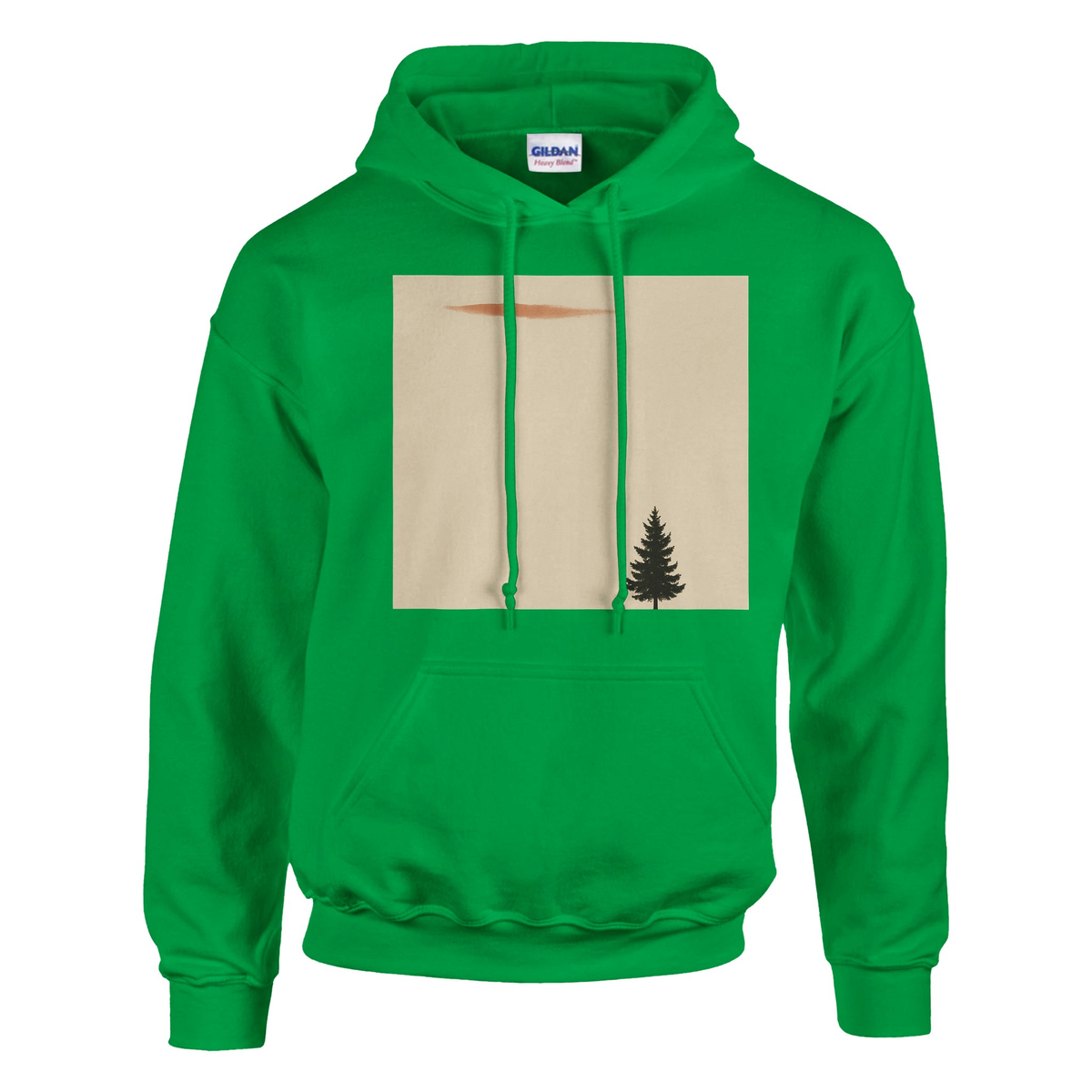 Single Pine, Big Sky Hoodie
