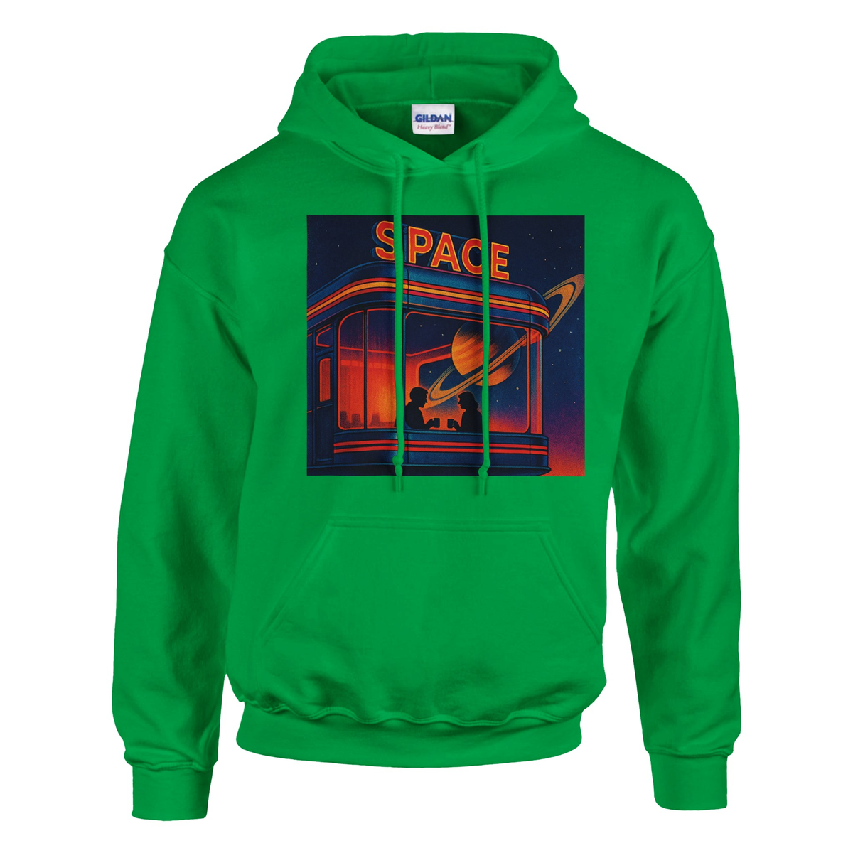 Space Diner at the Edge Hoodie
