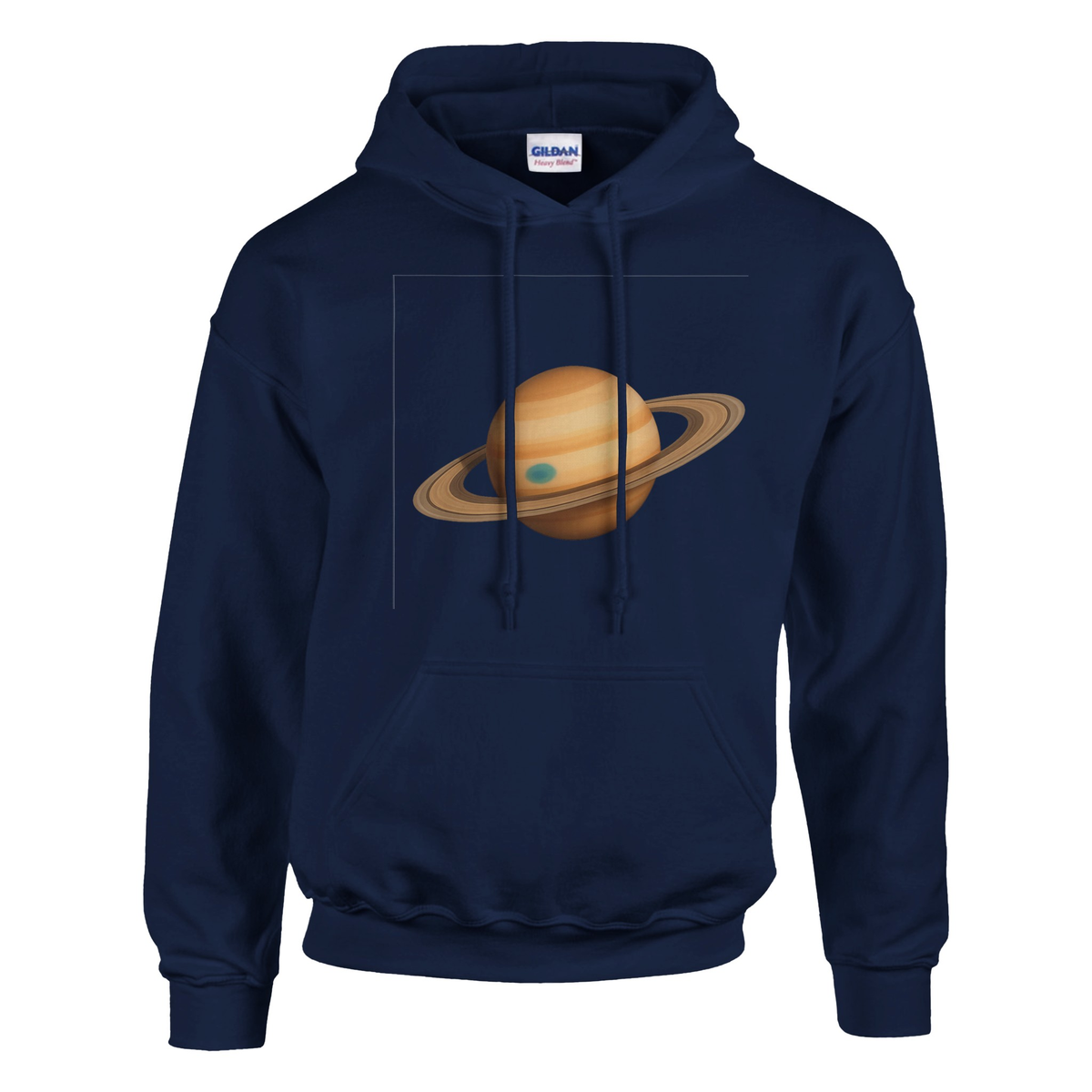 Isolated Ringed Planet Hoodie