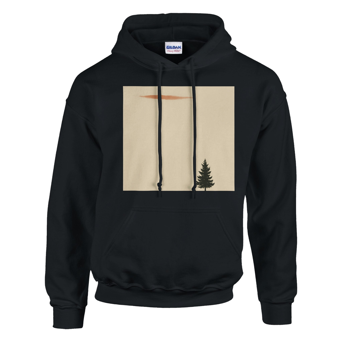 Single Pine, Big Sky Hoodie
