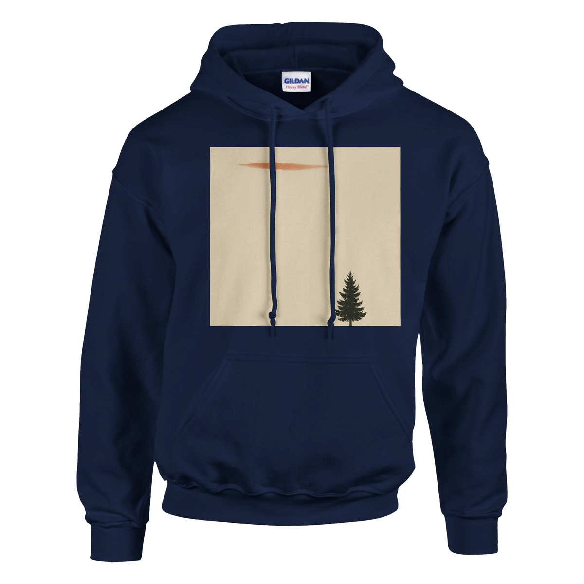Single Pine, Big Sky Hoodie