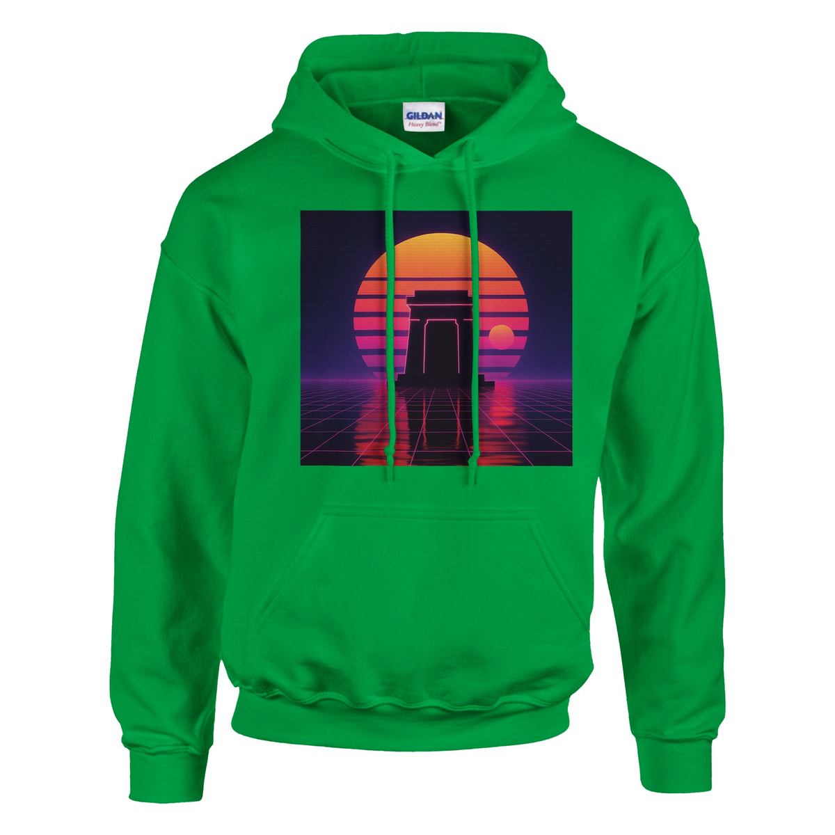 Synth Temple Hoodie